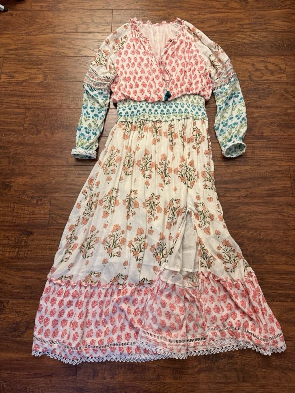 HEMANT AND NANDITA Brio Maxi Dress M/L? See Description